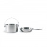Tatonka Kettle 1,6 L mit Pfanne daneben