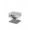 Snow Peak Snow Peak Takibi Fire & Grill Set Pack & Carry Fireplace Kit Größe L aufgebaut