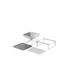 Snow Peak Snow Peak Takibi Fire & Grill Set Pack & Carry Fireplace Kit Größe L die Einzelteile, es fehl der Iron Coal