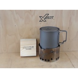 Bergzeux X-Boil FS 90-100 Standard Kochsystem Musteraufbau - Lieferumfang ohne Topf