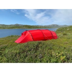 Hilleberg Kaitum 3 GT aufgebaut