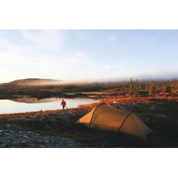 Hilleberg Nallo 4 Zelt in der schwedischen Wildnis