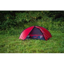 Hilleberg Niak Mesh-Innenzelt mit Außenzelt des Niaks zusammen