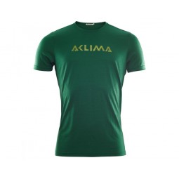 Aclima Lightwool Logo T-Shirt Eden