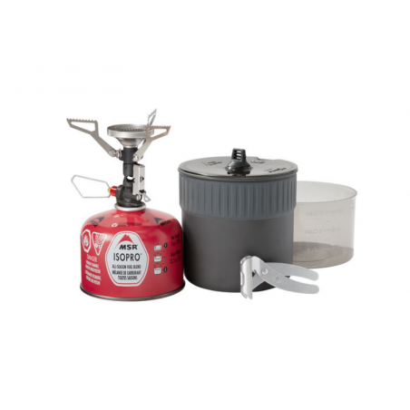 Deluxe Stove Kit nebeneinander aufgebaut mit separate erhältlicher Gaskartusche Deluxe Stove Kit nebeneinander aufgebaut mit separate erhältlicher Gaskartusche