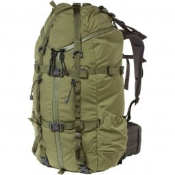 Terraframe 3-Zip 50 Bushcraft Rucksack Frontansicht