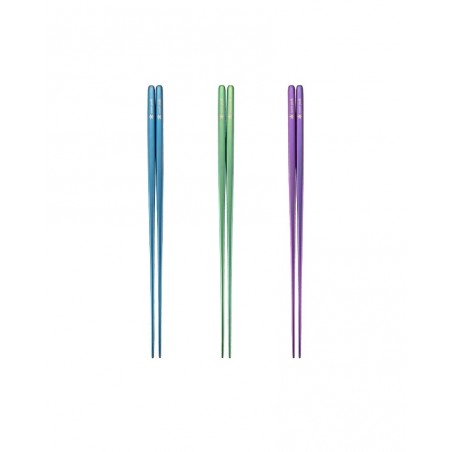 anodisierte Titanessstäbchen von Snow Peak