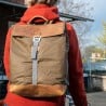 Steinkauz Pedalist Kurierrucksack im Einsatz