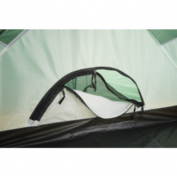 Wild Country Helm Compact 1 Zelt mit kleinem Zugang zum hinteren Stauraum mit Belüftungsoption