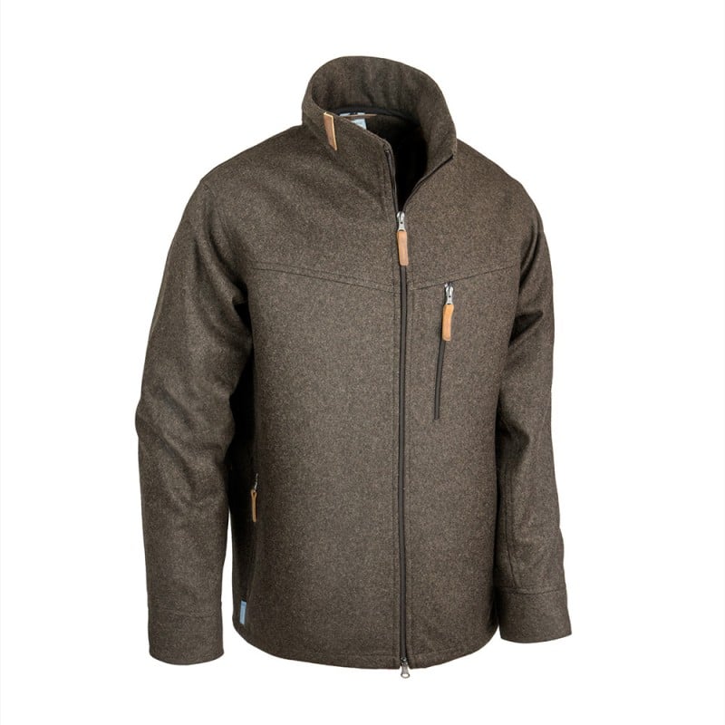 Steinkauz Loden Windbreaker Manntje Basalt