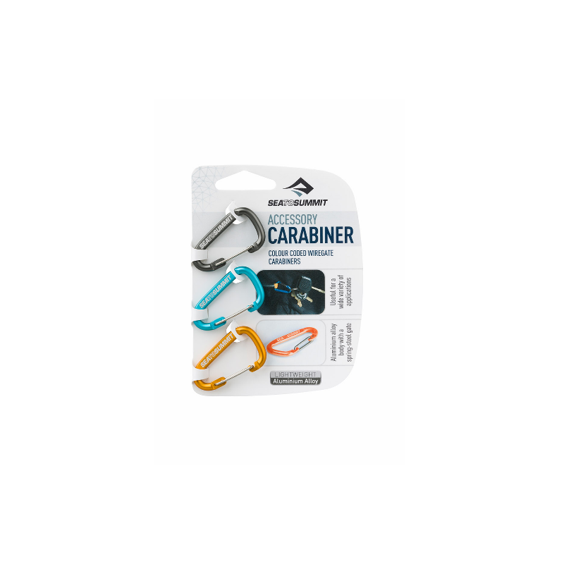Sea to Summit Accessory Carabiner 3er Set Sea to Summit Accessory Carabiner 3er Set