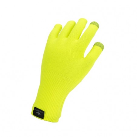 SealSkinz Ultra Grip Knit Glove Neon