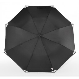Euroschirm teleScope Handsfree Regenschirm Schwarz