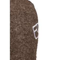 Ortovox Swisswool Classic Mitten Leather - Logo im Detail