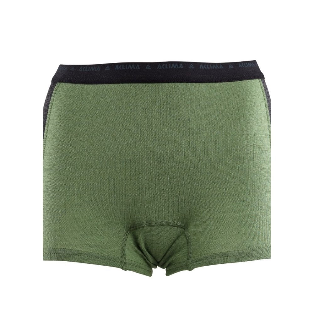 Aclima Warmwool Hipster Damen in der Farbe Dill/Marengo
