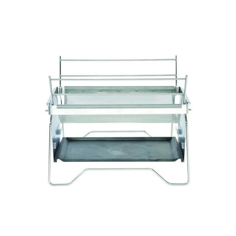 Belmont Bonfire Table Tokobi Set Ansicht mit eingehängter Eisenplatte Belmont Bonfire Table Tokobi Set Ansicht mit eingehängter Eisenplatte
