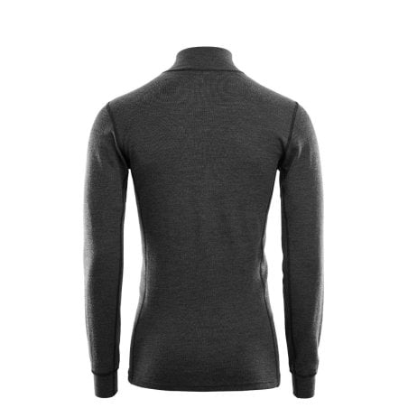 Aclima Warmwool Mock Neck Zip Rückseite