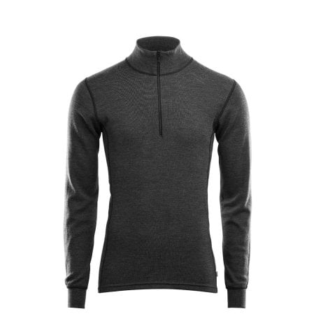 Aclima Warmwool Mock Neck Zip Marengo