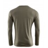 Aclima Lightwool Undershirt Long Sleeve - Rückseite in Oliv