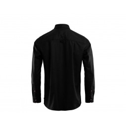 Aclima Leisurewool ReBorn Wool Shirt Rückseite Schwarz