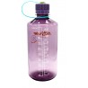 Nalgene Trinkflasche Sustain 1 L Aubergine Rückseite mit Skala