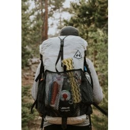 Hyperlite Mountain Gear 55 Junction Rucksack  mit gefüllter Außentasche