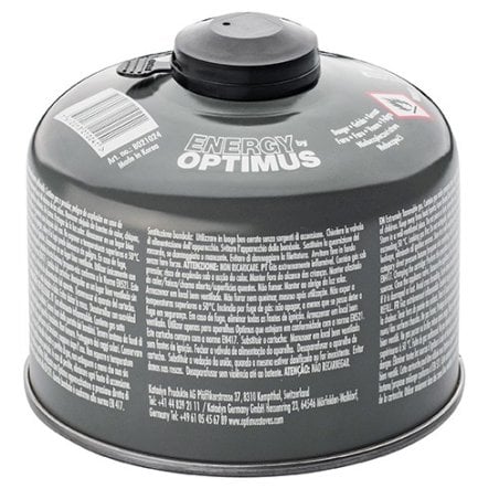 Optimus Ventilgaskartusche 4-Season Seitenansicht