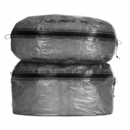 Hyperlite Mountain Gear Pods S & L aufeinander (nur eine Packsackgröße im Lieferumfang enthalten) Hyperlite Mountain Gear Pods S & L aufeinander (nur eine Packsackgröße im Lieferumfang enthalten)