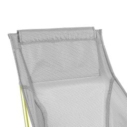 Helinox Chair Zero Highback Grau Detailansicht Rückenlehne