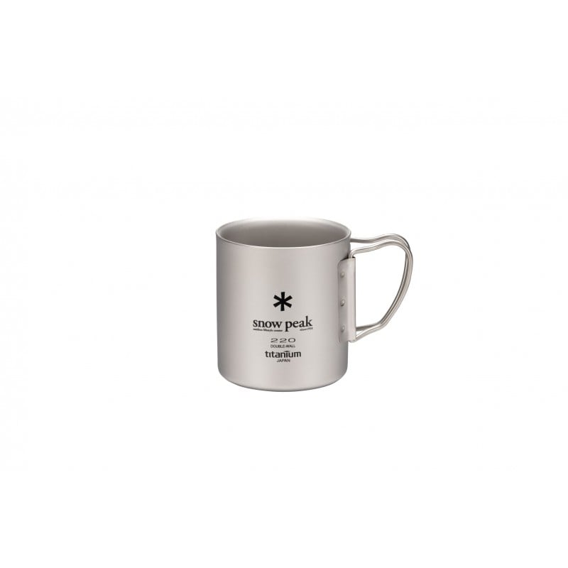 Snow Peak Ti-Double Wall 220 Mug