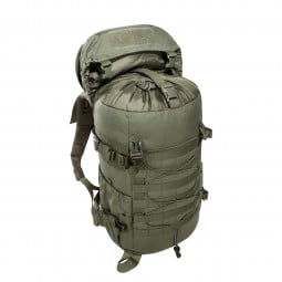 Tasmanian Tiger Mil OPS Pack 30 Olive mit Kompressionsriemen über dem Schneefang