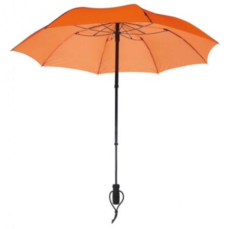 Euroschirm teleScope Handsfree Regenschirm Orange