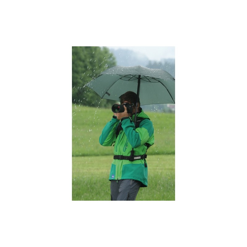teleScope Handsfree Regenschirm hält die Hände fürs Fotografieren frei
