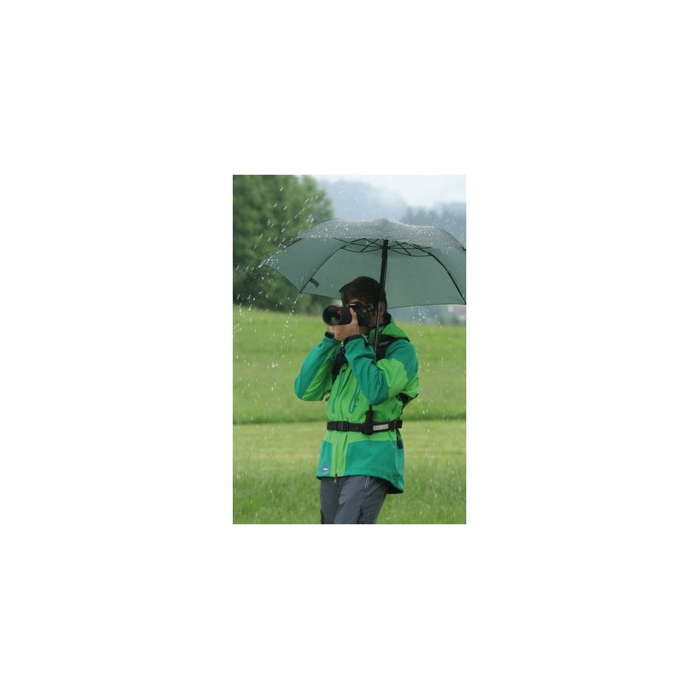 teleScope Handsfree Regenschirm hält die Hände fürs Fotografieren frei