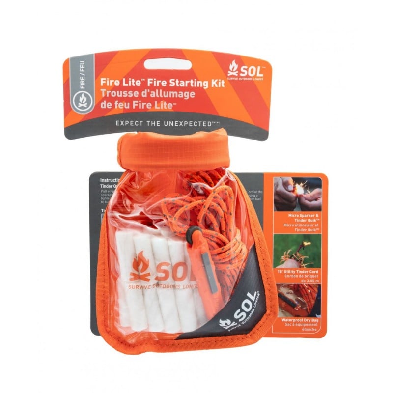 SOL Fire Lite Fire Starting Kit SOL Fire Lite Fire Starting Kit