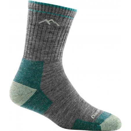 Darn Tough Hiker Micro Crew Socke Damen Wandersocken Slate