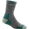 Darn Tough Hiker Micro Crew Socke Damen Wandersocken Slate