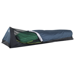 Alpine AscentShell Bivy mit geöffnetem Außenmaterial