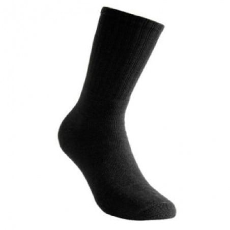 Woolpower Socke 200 Schwarz Wandersocken
