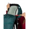 Deckelfach am Eja 38 Rucksack Damen  mit Schlüsselkarabiner
