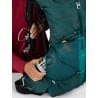 Eja 48 Rucksack Damen mit praktischen Seitentaschen, die sich ohne Absetzen des Rucksacks erreichen lassen