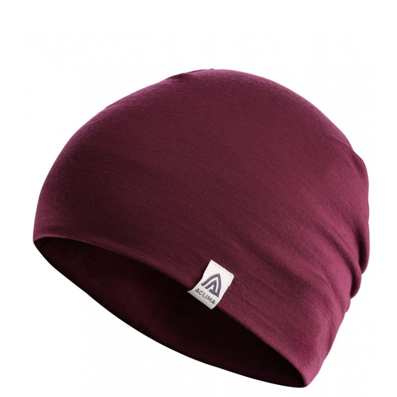 Aclima Lightwool Relaxed Beanie Zinfandel Aclima Lightwool Relaxed Beanie Zinfandel