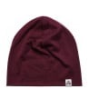 Aclima Lightwool Relaxed Beanie Zinfandel flache Ansicht