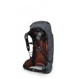 Osprey Exos 38 Rucksack Rückansicht mit Tragesystem