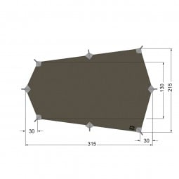 Tatonka Tarp Wing 2 LT Abmessungen