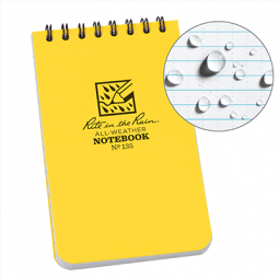 Rite in the Rain Wasserfester Notizblock gelb No. 135