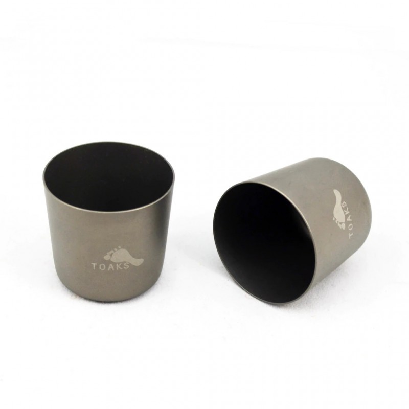 Titanium 30ml Shot Glass Set Titanium 30ml Shot Glass Set