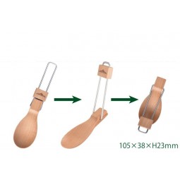 Forestable Folding Spoon mit klappbarem Griff