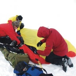 Hilleberg Windsack im Einsatz