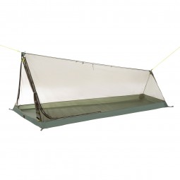 Single Mesh Tent mit geöffnetem Fronteingang